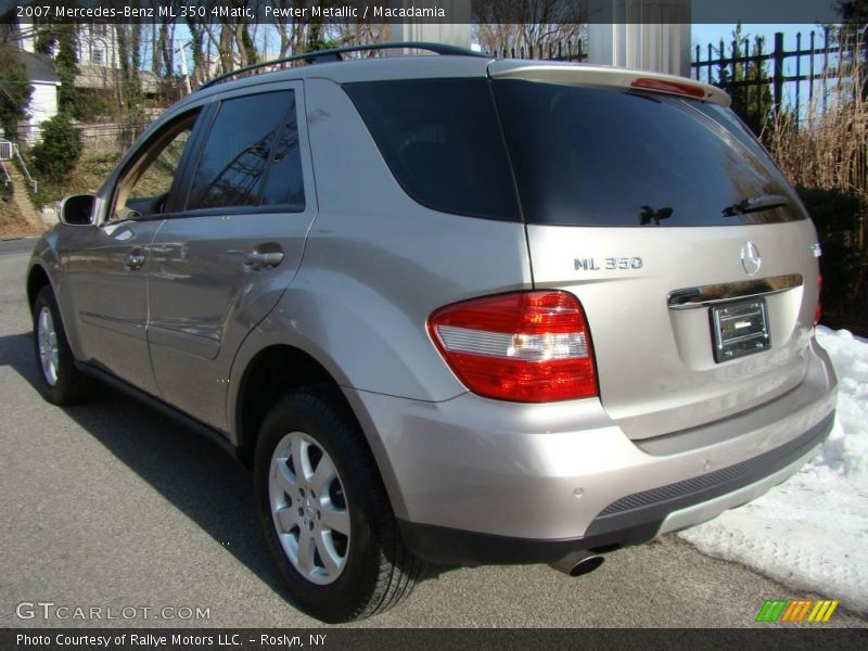 Pewter Metallic / Macadamia 2007 Mercedes-Benz ML 350 4Matic