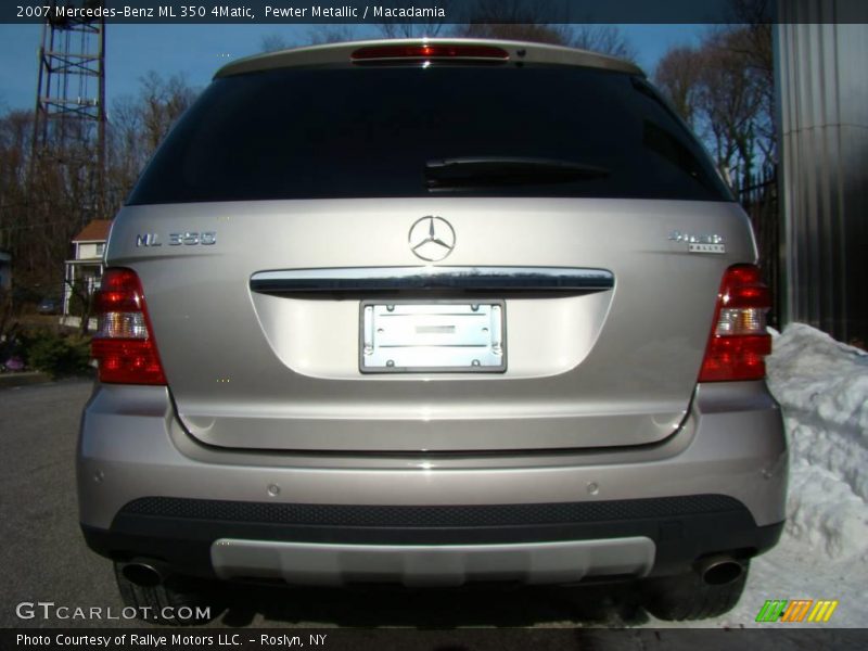 Pewter Metallic / Macadamia 2007 Mercedes-Benz ML 350 4Matic