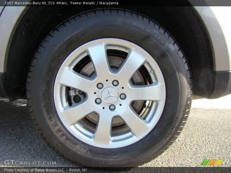Pewter Metallic / Macadamia 2007 Mercedes-Benz ML 350 4Matic