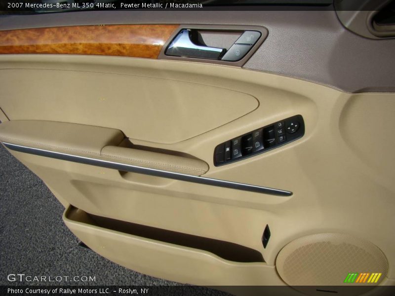 Pewter Metallic / Macadamia 2007 Mercedes-Benz ML 350 4Matic