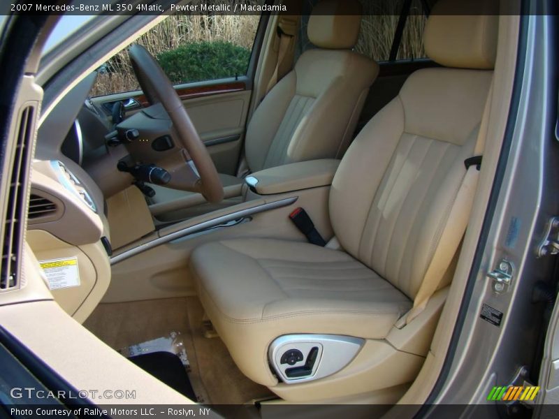 Pewter Metallic / Macadamia 2007 Mercedes-Benz ML 350 4Matic