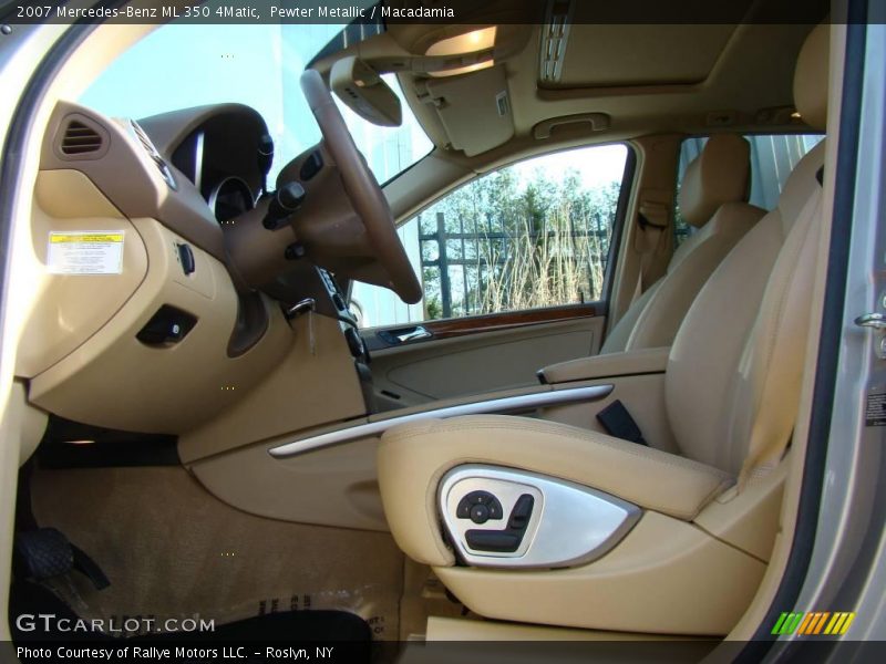 Pewter Metallic / Macadamia 2007 Mercedes-Benz ML 350 4Matic