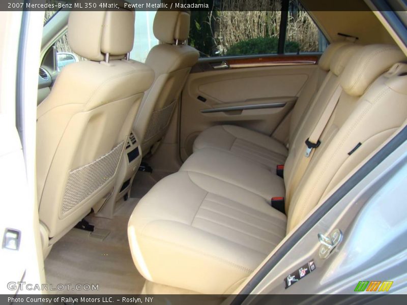 Pewter Metallic / Macadamia 2007 Mercedes-Benz ML 350 4Matic
