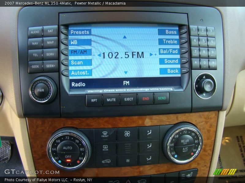 Pewter Metallic / Macadamia 2007 Mercedes-Benz ML 350 4Matic