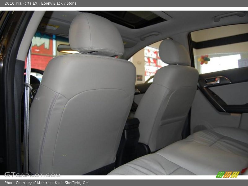 Ebony Black / Stone 2010 Kia Forte EX