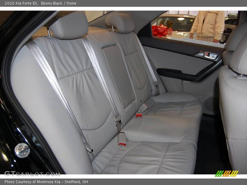 Ebony Black / Stone 2010 Kia Forte EX