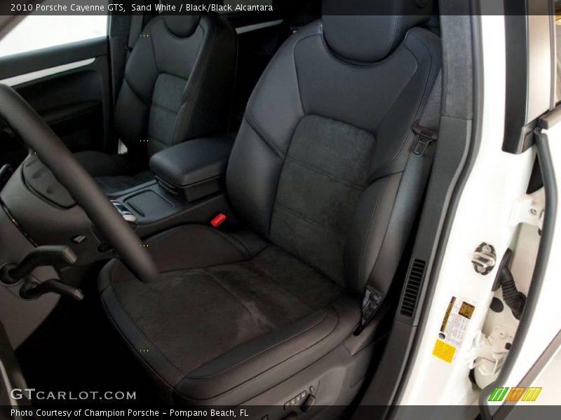 Sand White / Black/Black Alcantara 2010 Porsche Cayenne GTS