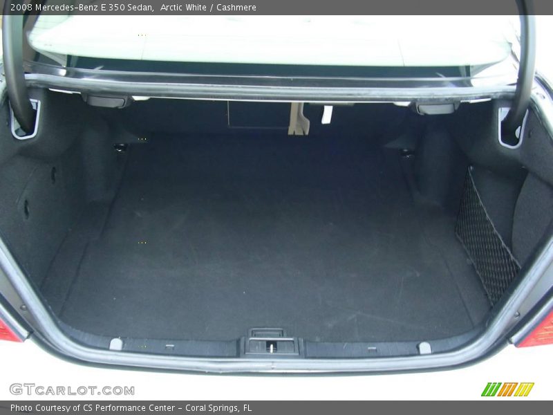 Arctic White / Cashmere 2008 Mercedes-Benz E 350 Sedan