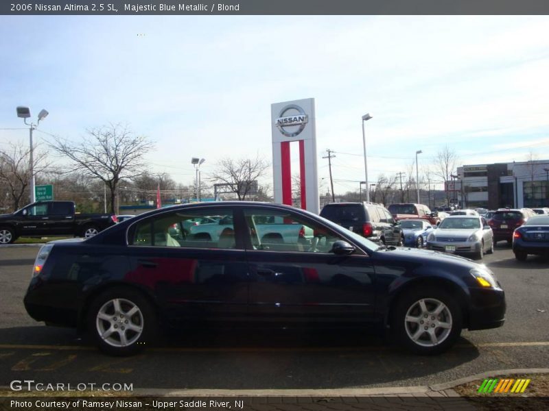 Majestic Blue Metallic / Blond 2006 Nissan Altima 2.5 SL