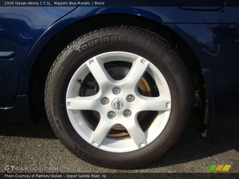 Majestic Blue Metallic / Blond 2006 Nissan Altima 2.5 SL