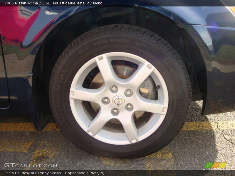 Majestic Blue Metallic / Blond 2006 Nissan Altima 2.5 SL