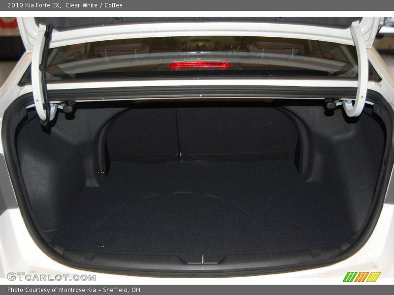 Clear White / Coffee 2010 Kia Forte EX