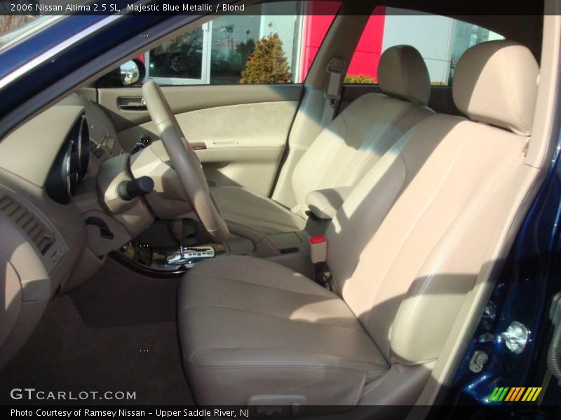 Majestic Blue Metallic / Blond 2006 Nissan Altima 2.5 SL