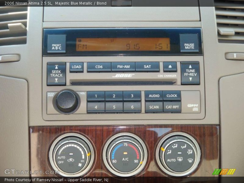 Majestic Blue Metallic / Blond 2006 Nissan Altima 2.5 SL