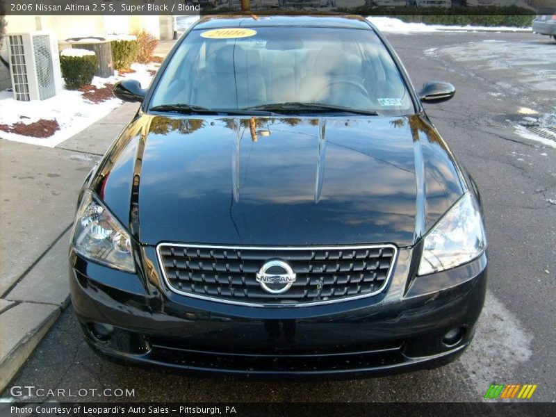 Super Black / Blond 2006 Nissan Altima 2.5 S