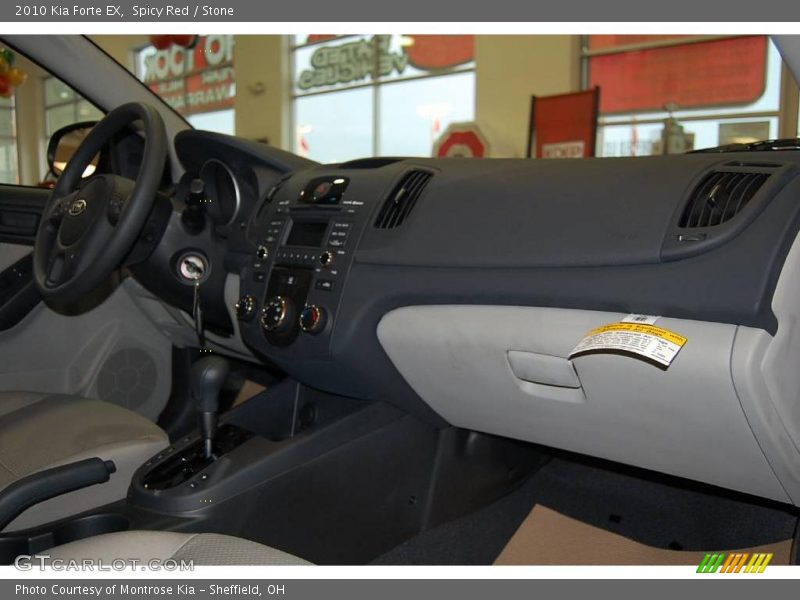 Spicy Red / Stone 2010 Kia Forte EX