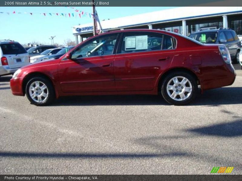 Sonoma Sunset Metallic / Blond 2006 Nissan Altima 2.5 SL