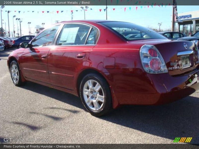 Sonoma Sunset Metallic / Blond 2006 Nissan Altima 2.5 SL