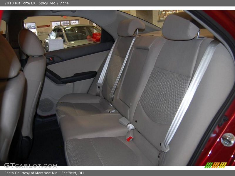Spicy Red / Stone 2010 Kia Forte EX