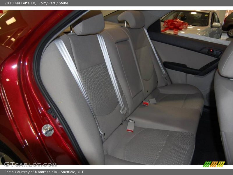 Spicy Red / Stone 2010 Kia Forte EX