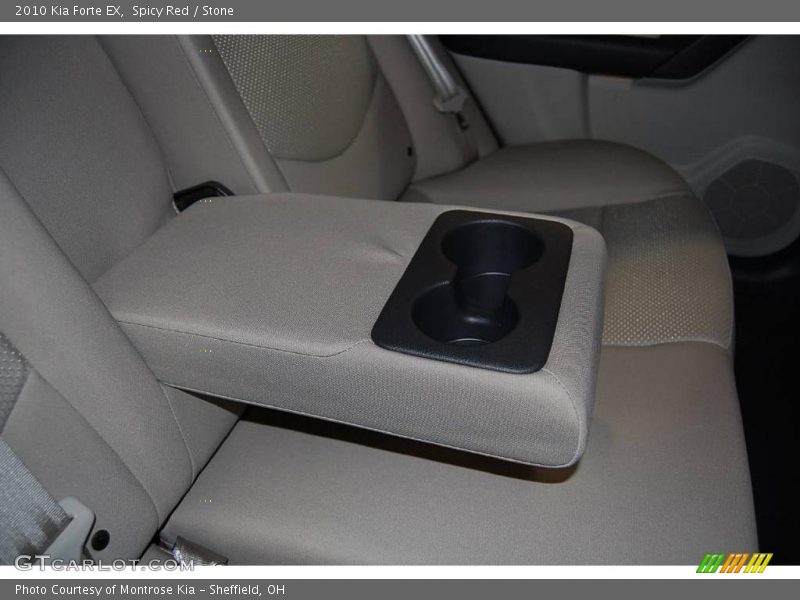 Spicy Red / Stone 2010 Kia Forte EX