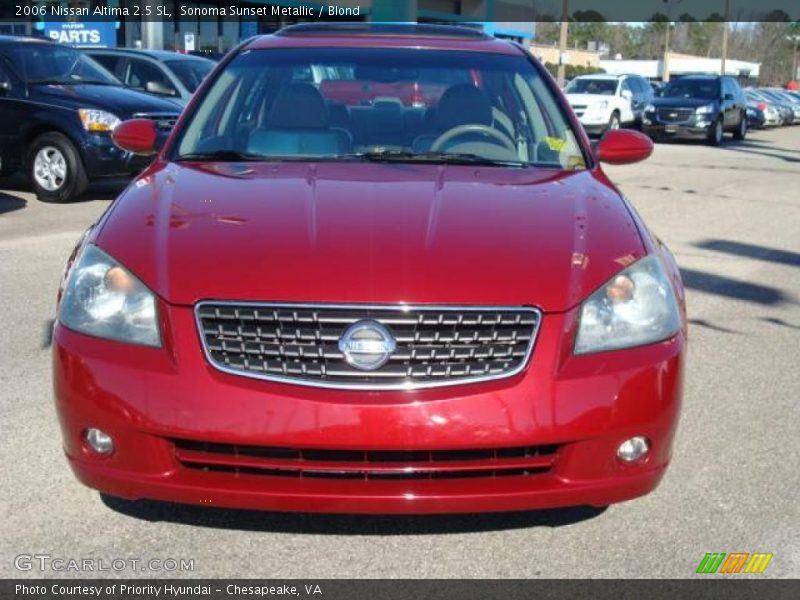 Sonoma Sunset Metallic / Blond 2006 Nissan Altima 2.5 SL