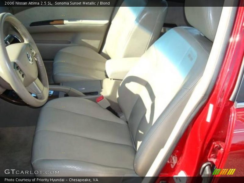 Sonoma Sunset Metallic / Blond 2006 Nissan Altima 2.5 SL