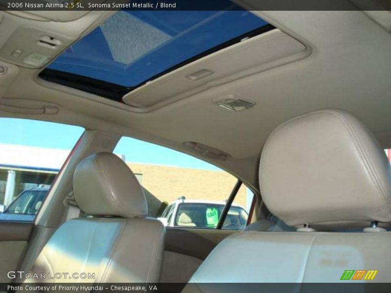 Sonoma Sunset Metallic / Blond 2006 Nissan Altima 2.5 SL