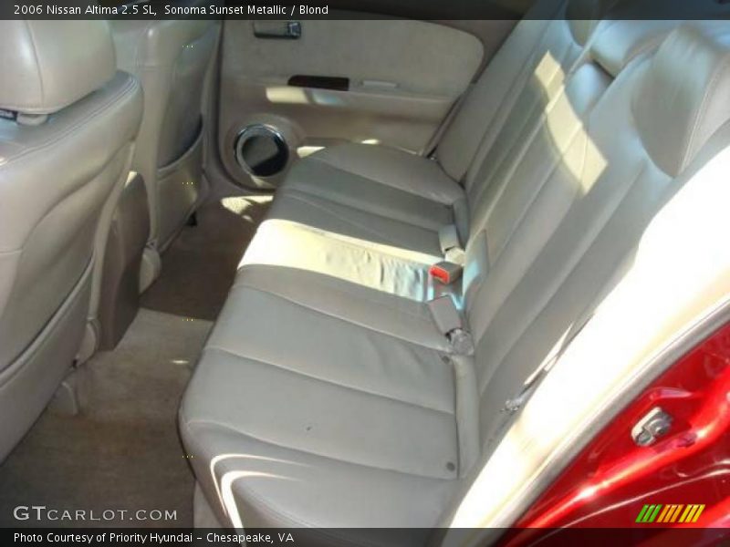 Sonoma Sunset Metallic / Blond 2006 Nissan Altima 2.5 SL
