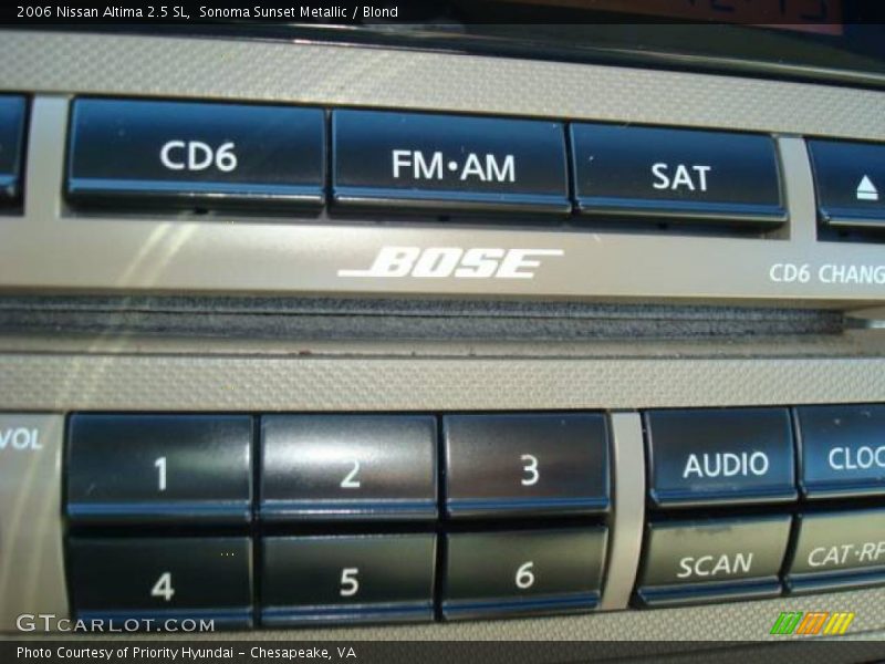 Sonoma Sunset Metallic / Blond 2006 Nissan Altima 2.5 SL
