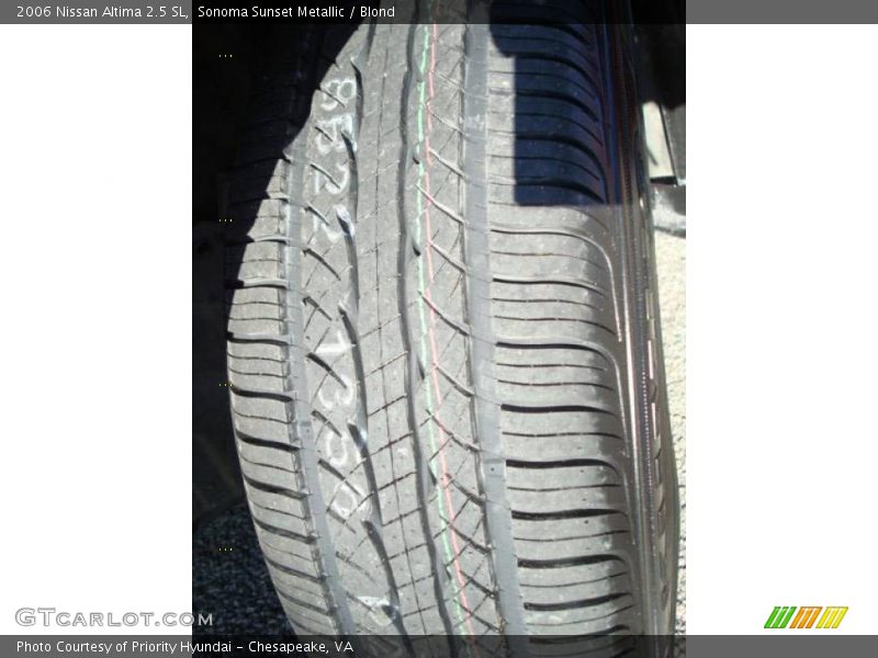 Sonoma Sunset Metallic / Blond 2006 Nissan Altima 2.5 SL