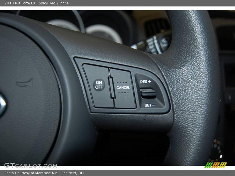 Spicy Red / Stone 2010 Kia Forte EX