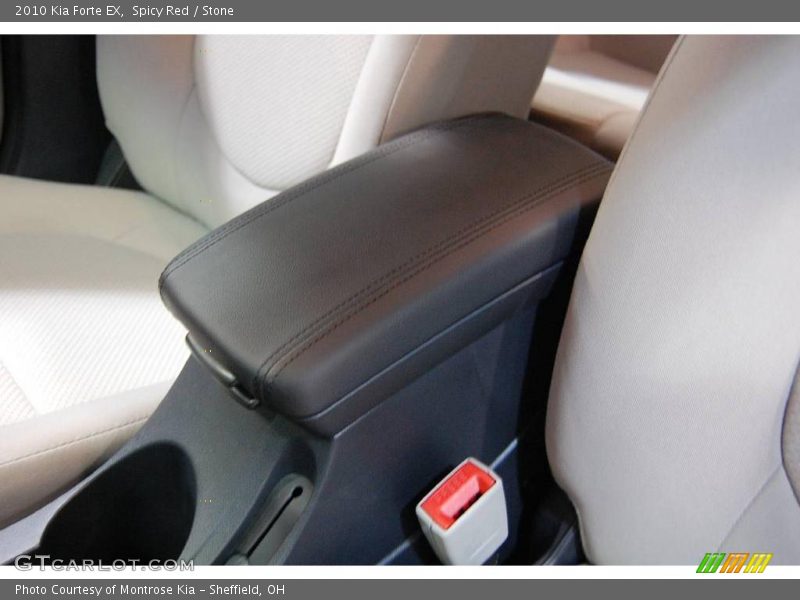 Spicy Red / Stone 2010 Kia Forte EX