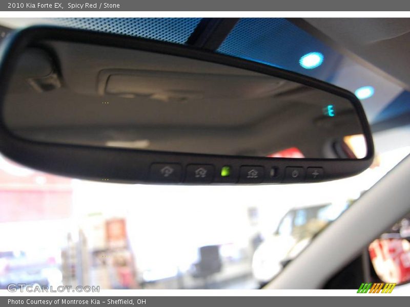 Spicy Red / Stone 2010 Kia Forte EX