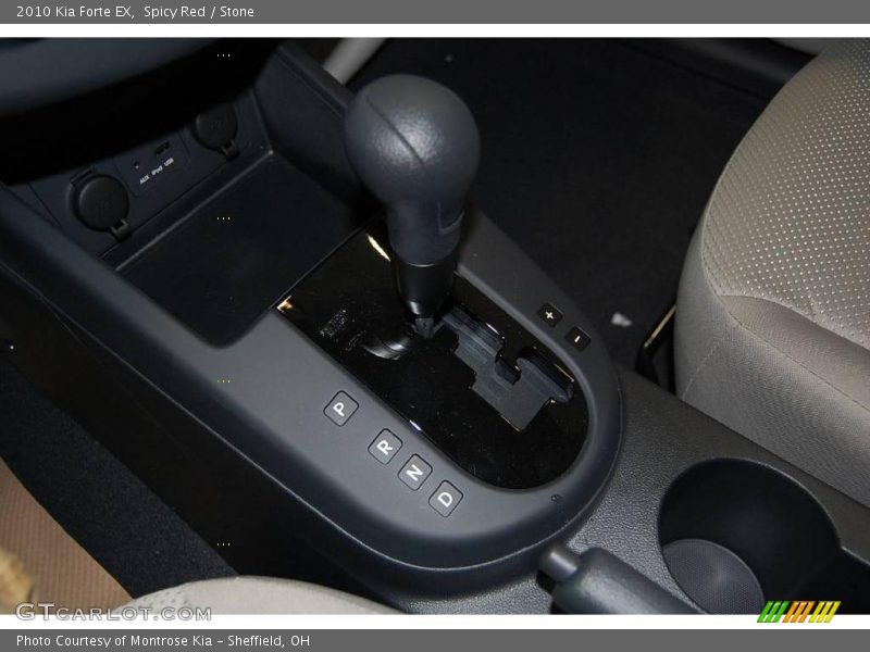 Spicy Red / Stone 2010 Kia Forte EX