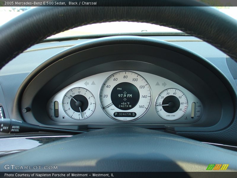 Black / Charcoal 2005 Mercedes-Benz E 500 Sedan