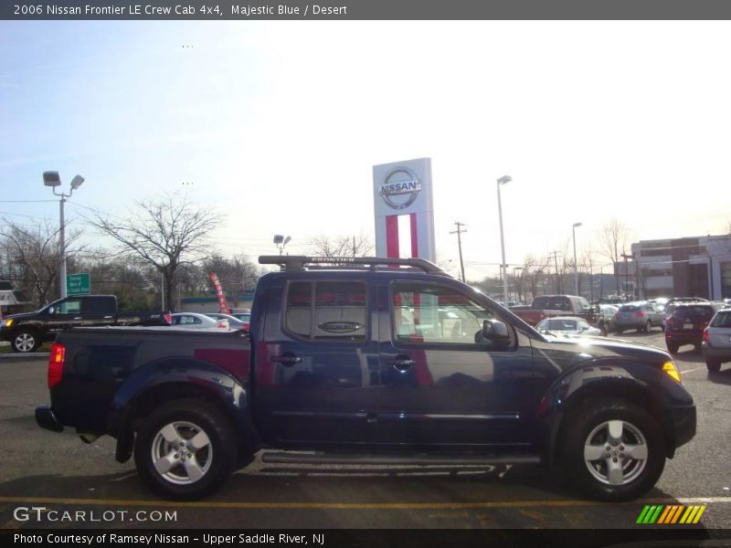 Majestic Blue / Desert 2006 Nissan Frontier LE Crew Cab 4x4