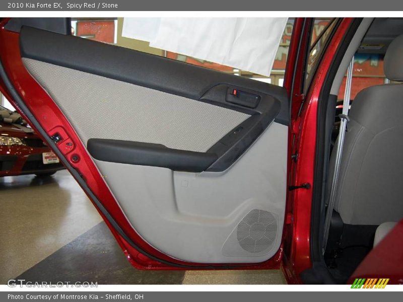 Spicy Red / Stone 2010 Kia Forte EX