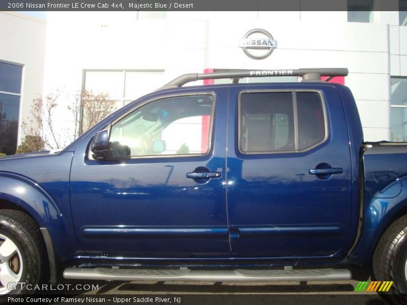 Majestic Blue / Desert 2006 Nissan Frontier LE Crew Cab 4x4