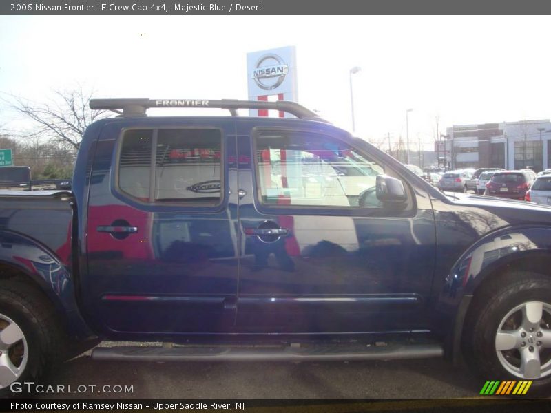 Majestic Blue / Desert 2006 Nissan Frontier LE Crew Cab 4x4