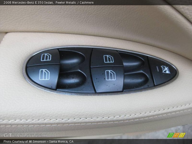 Pewter Metallic / Cashmere 2008 Mercedes-Benz E 350 Sedan