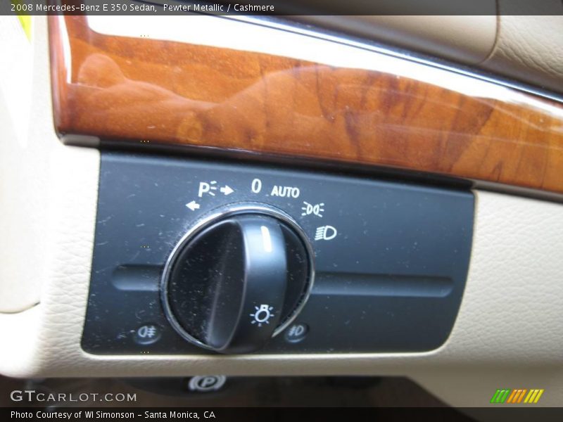 Pewter Metallic / Cashmere 2008 Mercedes-Benz E 350 Sedan