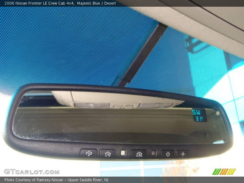 Majestic Blue / Desert 2006 Nissan Frontier LE Crew Cab 4x4