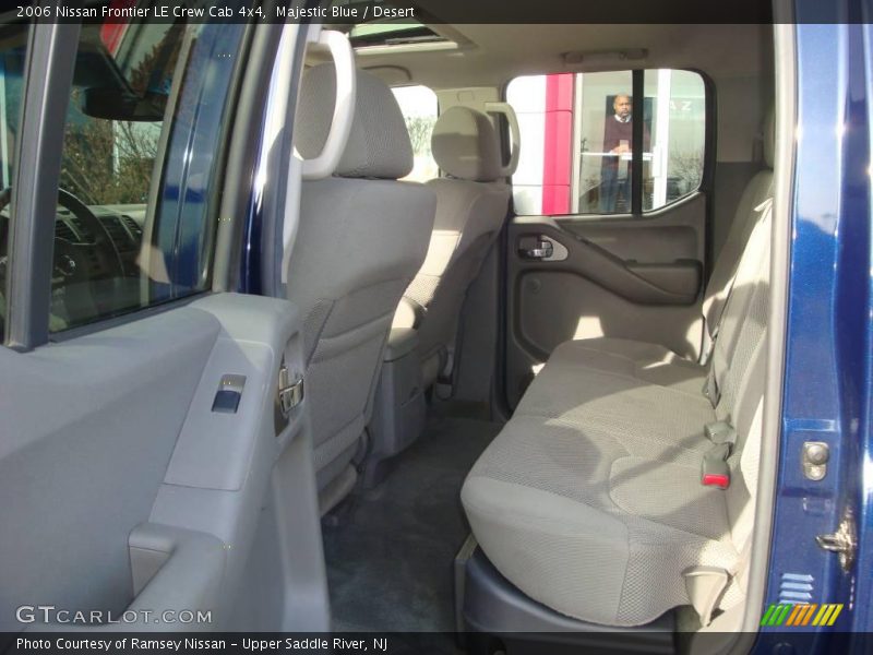 Majestic Blue / Desert 2006 Nissan Frontier LE Crew Cab 4x4