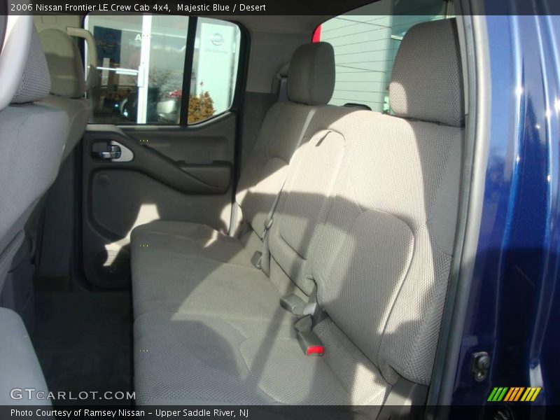 Majestic Blue / Desert 2006 Nissan Frontier LE Crew Cab 4x4