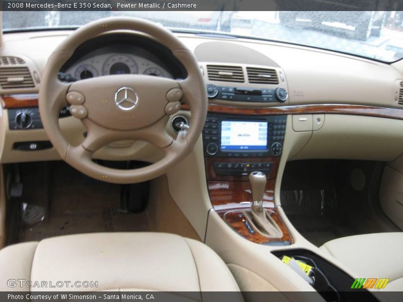 Pewter Metallic / Cashmere 2008 Mercedes-Benz E 350 Sedan