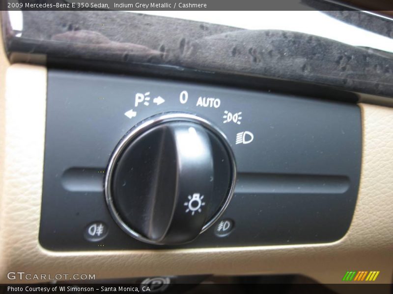 Indium Grey Metallic / Cashmere 2009 Mercedes-Benz E 350 Sedan