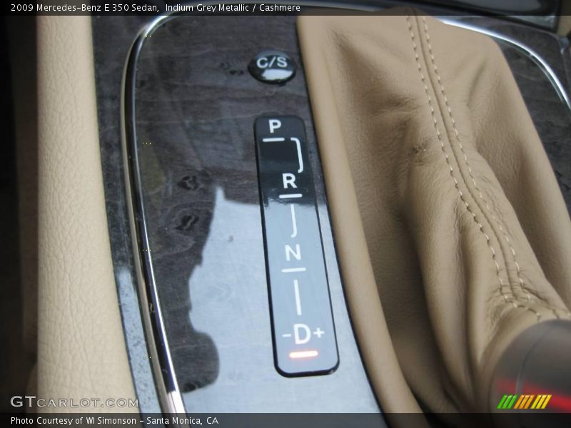 Indium Grey Metallic / Cashmere 2009 Mercedes-Benz E 350 Sedan