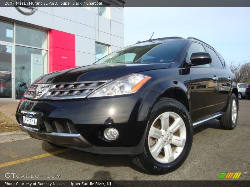 Super Black / Charcoal 2007 Nissan Murano SL AWD