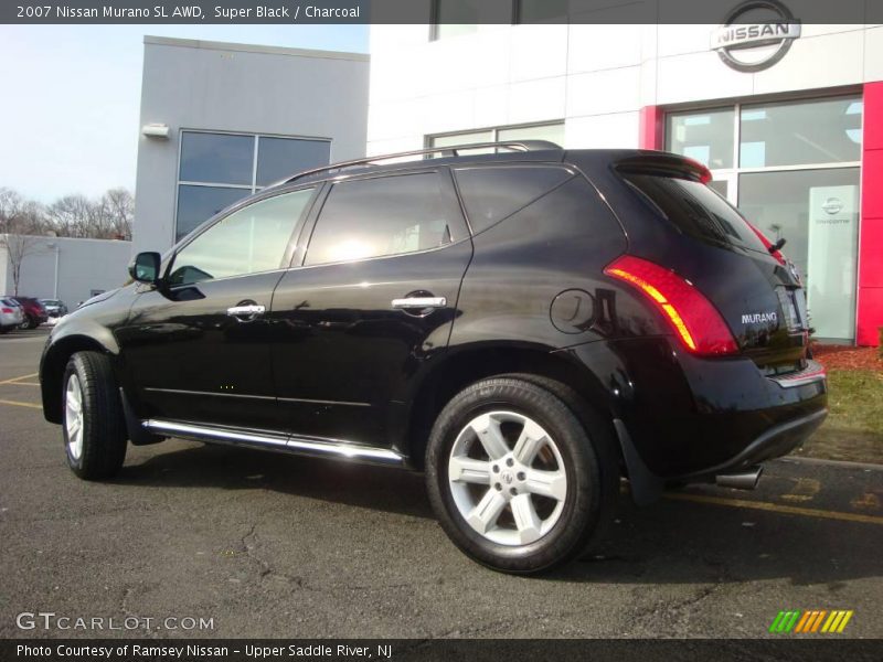 Super Black / Charcoal 2007 Nissan Murano SL AWD